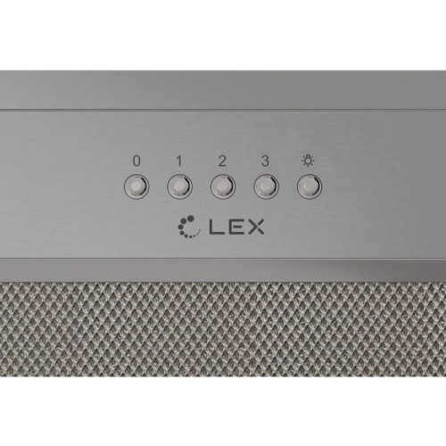 Вытяжка встраиваемая/ Вытяжка встраиваемая Lex Hyper 600 Inverter IX нержавеющая сталь управление: кнопочное (1 мотор)