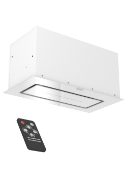 Вытяжка Franke 305.0738.596/ Best, Вытяжка LUCE 60 WH, Встраиваемая вытяжка, воздухопроизводительность 1000 м3/ч, периметральное всасывание, сенсорное управление, пульт ДУ в комплекте, таймер остаточного хода, LED лента, цвет: белый