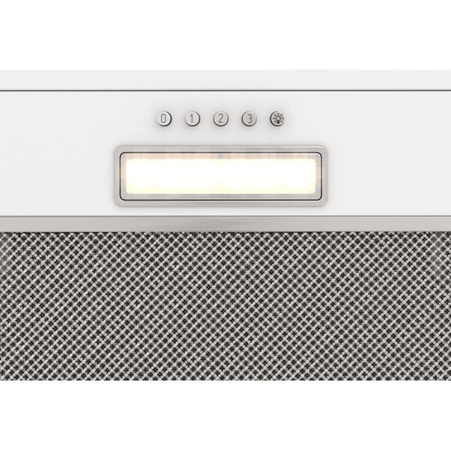 Вытяжка встраиваемая/ Вытяжка встраиваемая Elikor Cube Basic 60П-500-К3Д белый управление: кнопочное (1 мотор)