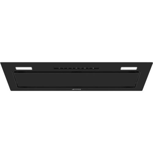 Встраиваемая вытяжка SMEG/ Встраиваемая вытяжка SMEG, 60 см, сенсорное управление, 3 скорости, 660 м3/ч, автовентиляция 2.0, LED подсветка, регулирование интенсивности освещения, энергоэффективность В, уровень шума 62 дБ, цвет черный