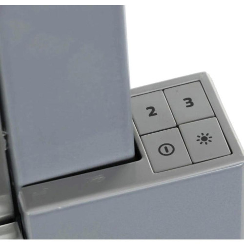 Вытяжка встраиваемая/ Вытяжка встраиваемая Jet Air Aurora LX/GRX/F/50 нержавеющая сталь управление: кнопочное (1 мотор)