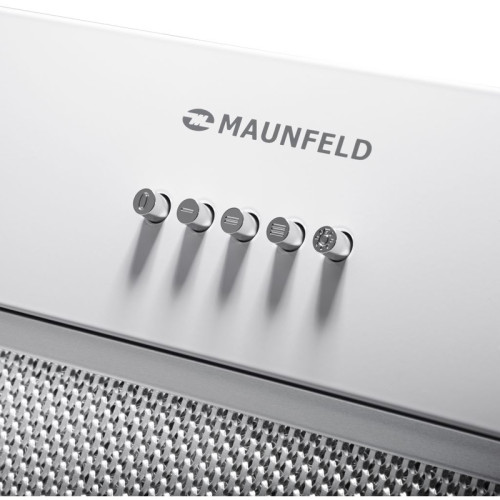 Кухонная вытяжка MAUNFELD/ Кухонная вытяжка MAUNFELD THAMES 601M WHITE Кухонная вытяжка MAUNFELD THAMES 601M, полновстраиваемая, механическое управление, 3 скорости, 520 м3/ч, энергоэффективность В, уровень шума 45 дб, цвет белый