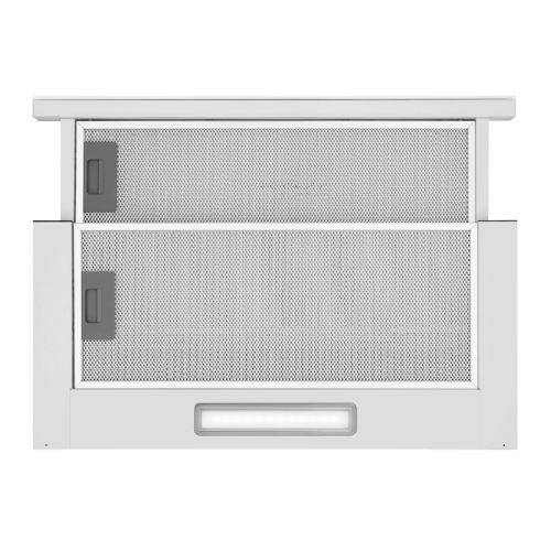 Встраиваемая вытяжка MAUNFELD/ Встраиваемая вытяжка MAUNFELD Clyde 50 Glass White Тип: телескопическая Цвет: белый Управление: колыбельное Ширина, мм: 500 Полная потребляемая мощность, Вт: 100 Количество скоростей: 2 Максимальная производительность, м3/ч: