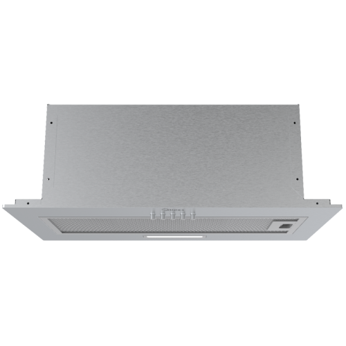 Встраиваемая вытяжка MIDEA/ Встраиваемая вытяжка MIDEA MH60I301X Встраиваемая вытяжка MIDEA, ширина 52 см, кнопочное управление, LED освещение, 3 скорости, максимальная производительность 400 м3/ч, режим рециркуляции, угольный фильтр в комплекте, уровень 