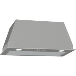 Встраиваемая вытяжка/ Встраиваемая вытяжка BHI626E6X полновстраиваемая вытяжка, 60 см, 677 м3.ч, отвод/рециркуляция, шхвхг: 60.5х25.3х29 см, цвет: нержавеющая сталь