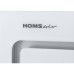 ВЫТЯЖКА HOMSair CROСUS PUSH 52 Glass White/ полновстраиваемая, кнопочное управление, 3 скорости, 850 м3/ч, до 30 м2, 53 дБ, угольный фильтр CF02X - 2 шт, ШхВхД: 518х191х290 мм, белый цвет