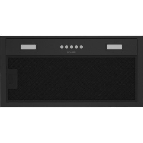 Встраиваемая вытяжка Faber/ BETTER, SCATOLA BK A60, встраиваемая, 60 см, 1000 м3/ч, электронное управление, LED освещение, уровень шума 36-57 дБ, цвет черный