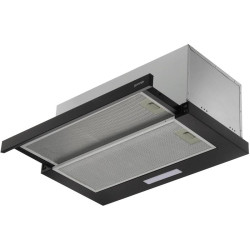 Вытяжка встраиваемая/ Вытяжка встраиваемая Gorenje TH60E6XB серебристый управление: кнопочное (1 мотор)