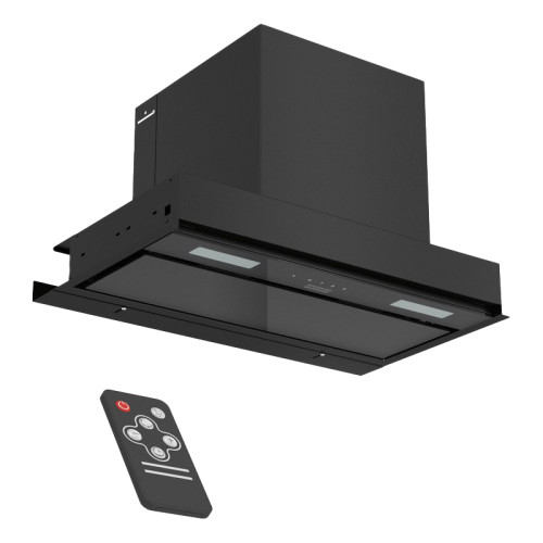 Вытяжка Franke 305.0738.600/ Best, Вытяжка EVO 60 BK, Встраиваемая вытяжка, воздухопроизводительность 1000 м3/ч, периметральное всасывание, сенсорное управление, пульт ДУ в комплекте, таймер остаточного хода, низковольтная панель - позволяет установить вы