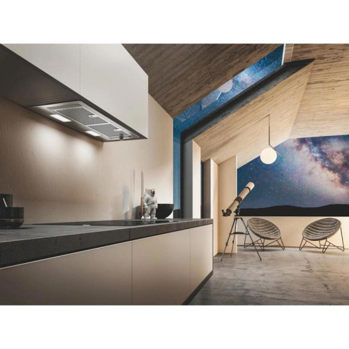 Вытяжка встраиваемая/ Вытяжка встраиваемая Elica Era S IX/A/72 нержавеющая сталь управление: поворотные переключатели (1 мотор)