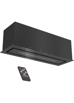 Вытяжка Franke 305.0738.598/ Best, Вытяжка LUCE 90 BK, Встраиваемая вытяжка, воздухопроизводительность 1000 м3/ч, периметральное всасывание, сенсорное управление, пульт ДУ в комплекте, таймер остаточного хода, LED лента, цвет: черный