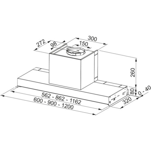 Встраиваемая вытяжка Franke/ BEST, Встраиваемая вытяжка Franke FST PLUS 608 X, 60 см, LED освещение, 3 скорости, 550 м3/ч, энергоэффективность А, цвет нержавеющая сталь Встраиваемая вытяжка Franke/ BEST, Встраиваемая вытяжка Franke FST PLUS 608 X, 60 см, LED освещение, 3 скорости, 550 м3/ч, энергоэффективность А, цвет нержавеющая сталь