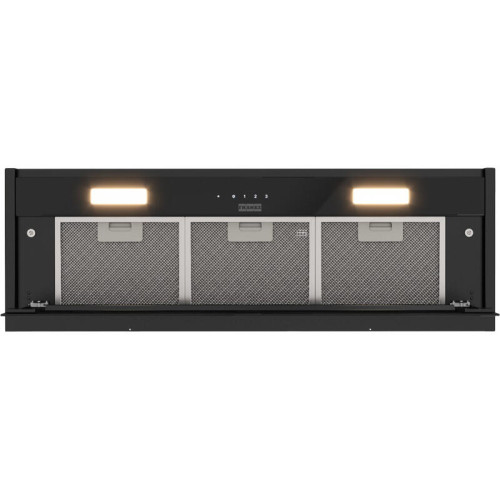 Вытяжка Franke 305.0738.601/ Best, Вытяжка EVO 90 BK, Встраиваемая вытяжка, воздухопроизводительность 1000 м3/ч, периметральное всасывание, сенсорное управление, пульт ДУ в комплекте, таймер остаточного хода, низковольтная панель - позволяет установить вы