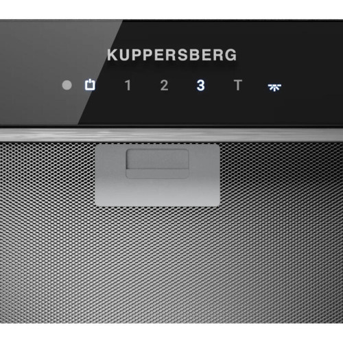Встраиваемая вытяжка Kuppersberg/ Встраиваемая вытяжка Kuppersberg, 52 см, мощность рециркуляции 650 м3/ч, мощность отвода 1300 м3/ч, сенсорное управление, таймер, турборежим, угольный фильтр KF-ES (доп. Опция), уровень шума 46 дБ, цвет черный Встраиваемая вытяжка Kuppersberg/ Встраиваемая вытяжка Kuppersberg, 52 см, мощность рециркуляции 650 м3/ч, мощность отвода 1300 м3/ч, сенсорное управление, таймер, турборежим, угольный фильтр KF-ES (доп. Опция), уровень шума 46 дБ, цвет черный