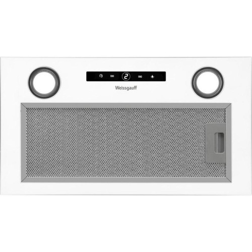 Вытяжка встраиваемая/ Вытяжка встраиваемая Weissgauff BOX 1200 WH белый управление: сенсорное (1 мотор)