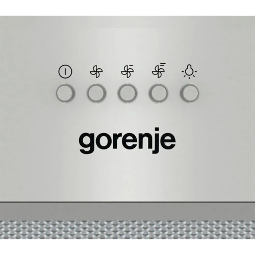 Встраиваемая вытяжка Gorenje/ Встраиваемая вытяжка Gorenje, 52 см, 3 скорости, LED освещение, кнопочное управление, цвет нержавеющая сталь