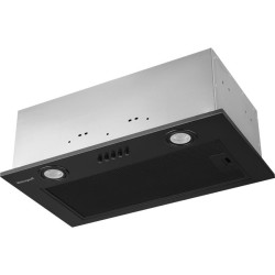 Вытяжка встраиваемая/ Вытяжка встраиваемая Weissgauff Box 850 PB Black Edition черный управление: кнопочное (1 мотор)