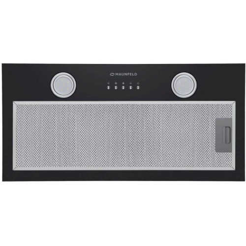Кухонная вытяжка MAUNFELD/ Кухонная вытяжка MAUNFELD TRAPEZE 602M BLACK Кухонная вытяжка MAUNFELD TRAPEZE 602M, полновстраиваемая, 3 скорости, 1150 м3/ч, электронное управление, энергоэффективность В, уровень шума 54 дБ, цвет черный