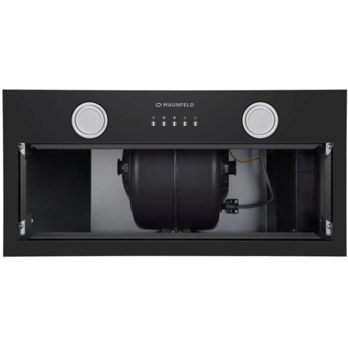 Кухонная вытяжка MAUNFELD/ Кухонная вытяжка MAUNFELD TRAPEZE 602M BLACK Кухонная вытяжка MAUNFELD TRAPEZE 602M, полновстраиваемая, 3 скорости, 1150 м3/ч, электронное управление, энергоэффективность В, уровень шума 54 дБ, цвет черный
