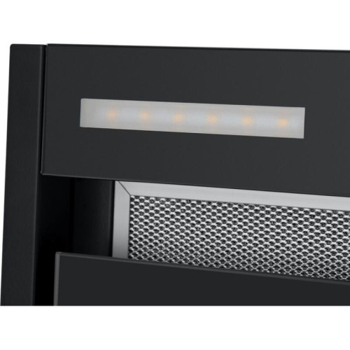 ВЫТЯЖКА MAUNFELD FANTASY 60 Black/ Полновстраиваемая вытяжка,60 см, 1050 м3/ч, до 50м2, бесконтактное управление, уровень шума 48дБ, 1 жироулавливающий фильтр, энергоэффективность В, пульт ДУ, угольный фильтр CF190C (опция), цвет черный