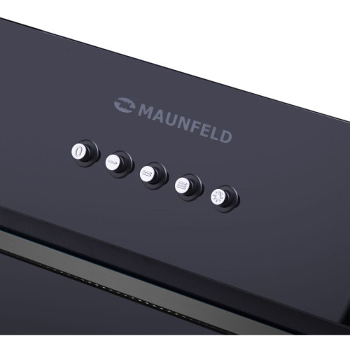 Кухонная вытяжка MAUNFELD/ Кухонная вытяжка MAUNFELD TRAPEZE 601GG BLACK Кухонная вытяжка MAUNFELD TRAPEZE 601GG, полновстраиваемая, 3 скорости, 1150 м3/ч, механическое управление, уровень шума 54 дБ, цвет черный