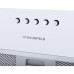 ВЫТЯЖКА MAUNFELD CROSBY POWER 60 WHITE/ Тип: встраиваемая Цвет: белый Управление: кнопочное Ширина, мм: 600 Полная потребляемая мощность, Вт: 350 Количество скоростей: 3 Максимальная производительность, м3/ч: 1050 Диаметр воздуховода, мм: 120 Площадь кухн