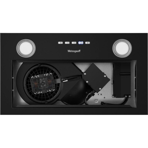 Встраиваемые кухонные вытяжки/ Вытяжка встраиваемая FIONA 60 черный WEISSGAUFF