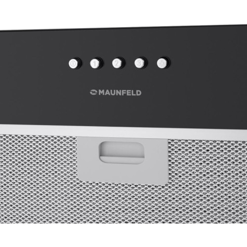 ВЫТЯЖКА MAUNFELD CROSBY SINGL 60 BLACK/ ВЫТЯЖКА MAUNFELD CROSBY SINGL 60 BLACK CROSBY SINGL 60 BLACK Полновстраиваемая, 60см, 850 м3, кнопочное управление, LED, площадь кухни до 30м2, опция: угольный фильтр CF140C-2шт, черная