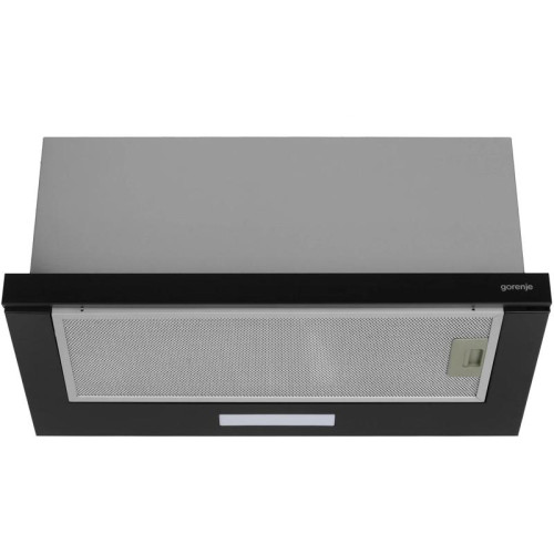 Вытяжка встраиваемая/ Вытяжка встраиваемая Gorenje TH60E6XB серебристый управление: кнопочное (1 мотор)