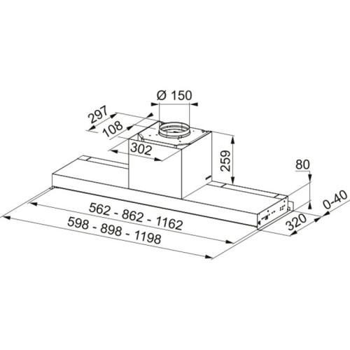 Встраиваемая вытяжка Franke/ BEST, Встраиваемая вытяжка Franke FSTPRO 1208 X, 120 см, LED освещение, 3 скорости, 640 м3/ч, энергоэффективность А, цвет нержавеющая сталь Встраиваемая вытяжка Franke/ BEST, Встраиваемая вытяжка Franke FSTPRO 1208 X, 120 см, LED освещение, 3 скорости, 640 м3/ч, энергоэффективность А, цвет нержавеющая сталь