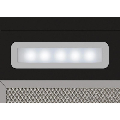 Вытяжка встраиваемая/ Вытяжка встраиваемая Lex Hyper 600 Inverter BL черный управление: кнопочное (1 мотор)