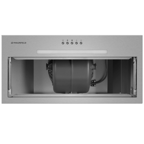 Кухонная вытяжка MAUNFELD/ Кухонная вытяжка MAUNFELD TRAPEZE 603EM Inox Полновстраиваемая, 1150 м3/ч, 3 скорости, ширина 59.8 см, глубина 29 см, цвет: нержавеющая сталь