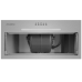 Кухонная вытяжка MAUNFELD/ Кухонная вытяжка MAUNFELD TRAPEZE 603EM Inox Полновстраиваемая, 1150 м3/ч, 3 скорости, ширина 59.8 см, глубина 29 см, цвет: нержавеющая сталь