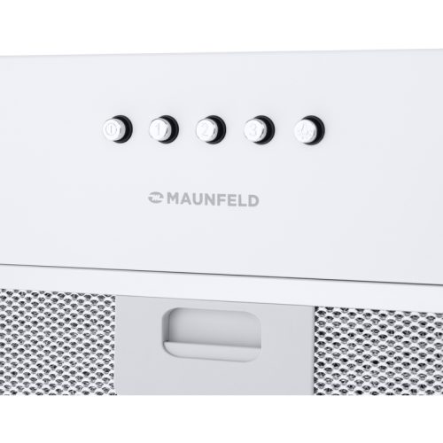 ВЫТЯЖКА MAUNFELD CROSBY SINGL 60 WHITE/ ВЫТЯЖКА MAUNFELD CROSBY SINGL 60 WHITE CROSBY SINGL 60 WHITE Полновстраиваемая, 60см, 850 м3, кнопочное управление, LED, площадь кухни до 30м2, опция: угольный фильтр CF140C-2шт, белая