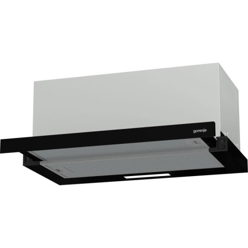 Вытяжка встраиваемая/ Вытяжка встраиваемая Gorenje TH60E7XB нержавеющая сталь управление: кнопочное (1 мотор)
