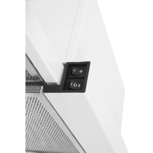 Вытяжка встраиваемая/ Вытяжка встраиваемая Vitek VT-TH 6020 W белый управление: кулисные переключатели (1 мотор)