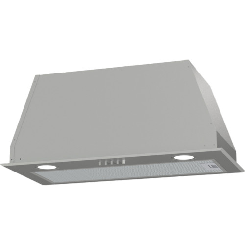 Встраиваемая вытяжка/ Встраиваемая вытяжка BHI626E6X полновстраиваемая вытяжка, 60 см, 677 м3.ч, отвод/рециркуляция, шхвхг: 60.5х25.3х29 см, цвет: нержавеющая сталь