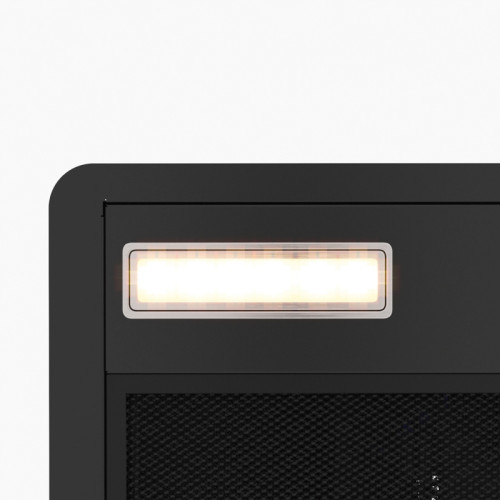 Вытяжка Franke FLICK/ Best, FLICK BK 60, 1000 м3/ч, 62 дБ, цвет черный, угольный фильтр Ф-08