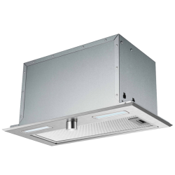 Вытяжка Midea/ MDK/Вытяжка, полностью встраиваемая, ширина 52 см, отвод/рециркуляция, 1150 м3/час, механическое управление, 3 скорости, LED освещение 2*1,5 Вт, алюминиевый жироулавливающий фильтр, Угольный фильтр CFM10 поставляется в комплекте, уровень шу