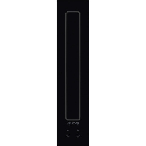 Вытяжка SMEG/ Вытяжка встраиваемая, 11,5 см, черное стекло