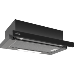 Retail&Kitchen, BEST, Кухонная вытяжка ELIKOR КВ Slide Glass 50П-1000, черный/черное стекло
