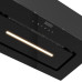 Вытяжка Franke 305.0738.597/ Best, Вытяжка LUCE 60 BK, Встраиваемая вытяжка, воздухопроизводительность 1000 м3/ч, периметральное всасывание, сенсорное управление, пульт ДУ в комплекте, таймер остаточного хода, LED лента, цвет: черный