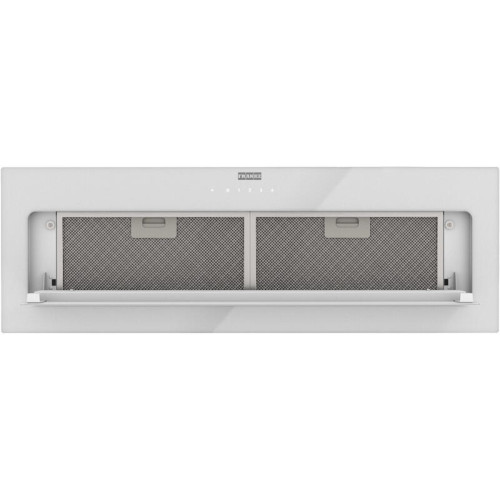 Вытяжка Franke 305.0738.599/ Best, Вытяжка LUCE 90 WH, Встраиваемая вытяжка, воздухопроизводительность 1000 м3/ч, периметральное всасывание, сенсорное управление, пульт ДУ в комплекте, таймер остаточного хода, LED лента, цвет: белый