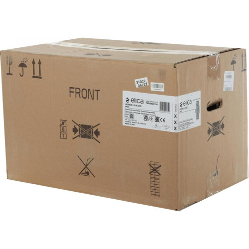 Вытяжка встраиваемая/ Вытяжка встраиваемая Elica Hidden 2.0 IX/A/52 нержавеющая сталь управление: кнопочное (1 мотор)