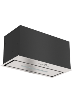 Вытяжка Franke 305.0738.595/ Best, Вытяжка LUCE INOX 60 IX, Встраиваемая вытяжка, воздухопроизводительность 1000 м3/ч, периметральное всасывание, сенсорное управление, пульт ДУ в комплекте, таймер остаточного хода, LED лента, цвет: нержавеющая сталь