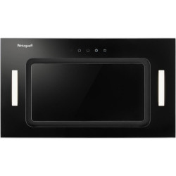 Вытяжка встраиваемая/ Вытяжка встраиваемая Weissgauff Intense 600 Touch черный/стекло черное управление: сенсорное (1 мотор)