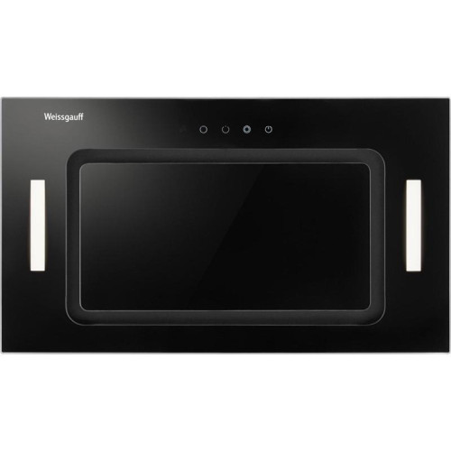 Вытяжка встраиваемая/ Вытяжка встраиваемая Weissgauff Intense 600 Touch черный/стекло черное управление: сенсорное (1 мотор)
