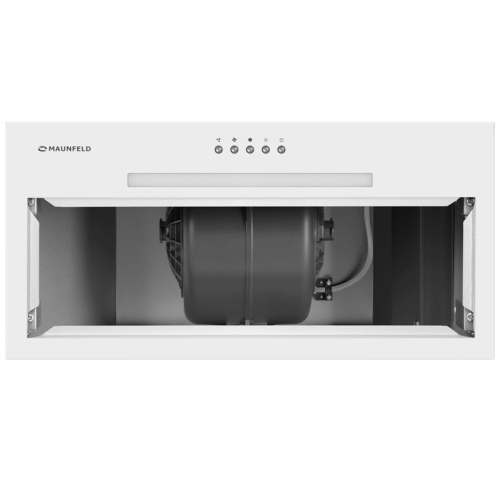 Кухонная вытяжка MAUNFELD/ Полновстраиваемая, 1150 м3/ч, 3 скорости, ширина 59.8 см, глубина 29 см, цвет: белый Кухонная вытяжка MAUNFELD/ Полновстраиваемая, 1150 м3/ч, 3 скорости, ширина 59.8 см, глубина 29 см, цвет: белый