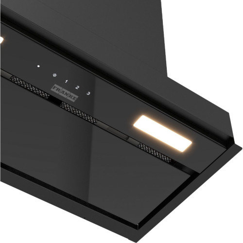Вытяжка Franke 305.0738.600/ Best, Вытяжка EVO 60 BK, Встраиваемая вытяжка, воздухопроизводительность 1000 м3/ч, периметральное всасывание, сенсорное управление, пульт ДУ в комплекте, таймер остаточного хода, низковольтная панель - позволяет установить вы