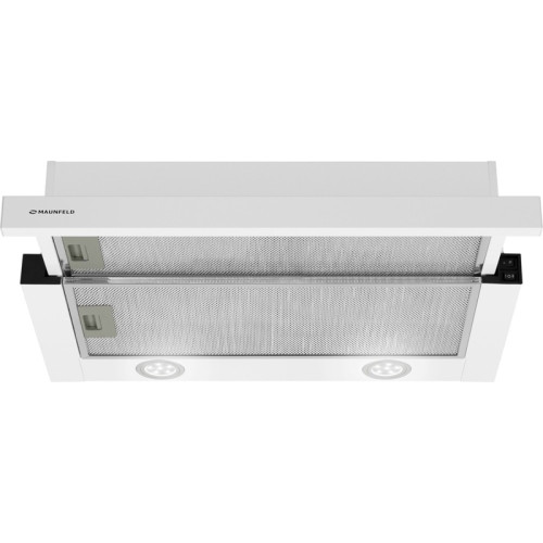 ВЫТЯЖКА MAUNFELD VS LIGHT 50 БЕЛЫЙ/ ВЫТЯЖКА MAUNFELD VS LIGHT 50 БЕЛЫЙ VS LIGHT 50 WHITE Тип: встраиваемая  Цвет: белый  Управление: колыбельное  Ширина, мм: 500  Полная потребляемая мощность, Вт: 140 Количество скоростей: 2  Максимальная производительнос